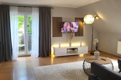 Image de Stylish apartment near the Thuringian Forest, Ratscher mountain lake, Coburg and Oberhof