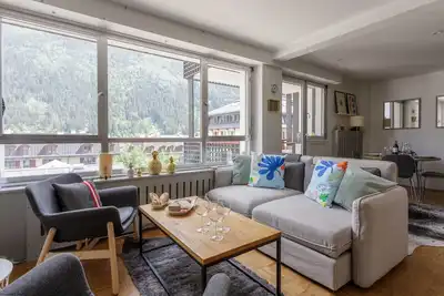 Image de Concordia 27 est un studio spacieux, au cœur du centre ville de Chamonix