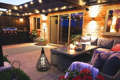 Image de Luxury Rural Barn with Hot Tub for Family & Friends