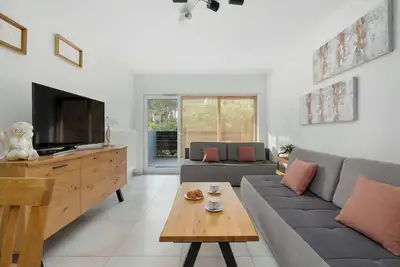 Comfortable Studio with a Terrace | Near the Beach