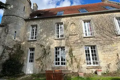 Image de Couvent 17e, proche Paris, piscine, 6 chambres