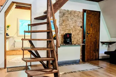 Image de Cozy hut ''Fuchsbau'' in the middle of the forest. Pet friendly!