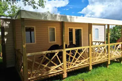 Image de Mobil-home charmant avec terrasse - 6 pers.