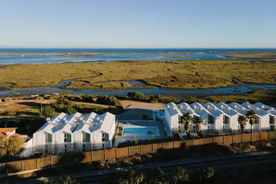 Image de Beautiful V4 in Fuseta, between Olhão and Tavira, facing the Ria Formosa and sea
