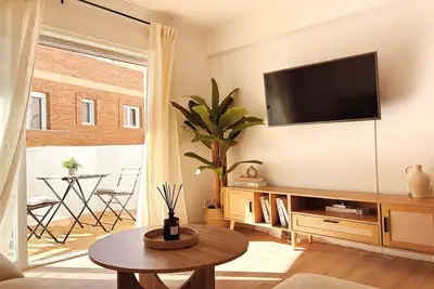 Image de Appartement bohème à 1 minute de la plage de Roque