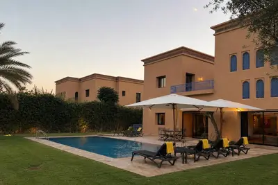 Image de Villa Zitouna Luxe Golf & Piscine & Jardin Amelkis + Transfert aéroport Gratuit