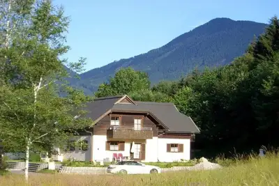 Image de Vue sur la forêt au réservoir de Drau