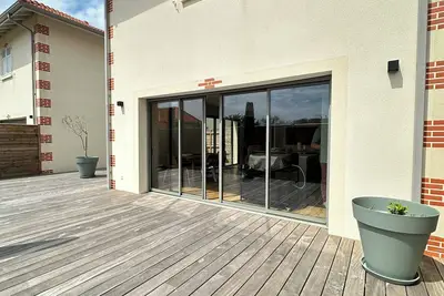 Image de Villa tout confort à 2 minutes de la plage avec grande terrasse, 4 chambres