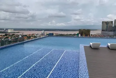 Image de 2-bedroom hotel in superb Phnom Penh with Ac and fitness room
