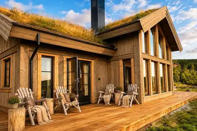 Image de Large Modern Cabin - Beautiful Surroundings - 10 Minutes from Geilo