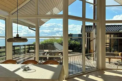 Image de Maison de vacances avec vue et plage à Bogense