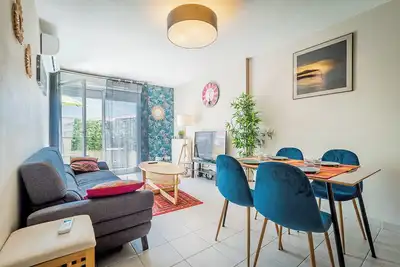 Image de T3 quartier rives du Lez tout confort avec une place de parking privée