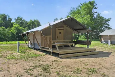 Image de Glamping in Blacksburg on the New River
