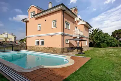 Image de Casa Chano avec jardin, piscine privée et vue sur la montagne