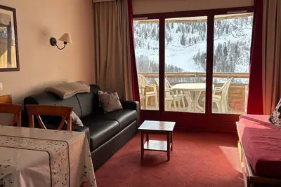Image de Beautiful 2-room, view of the slopes, terrasses d'azur.