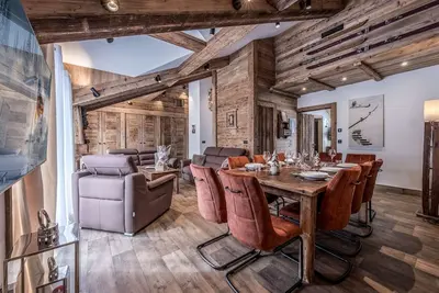 Image de Appartement charme, centre Courchevel - 6 pers.