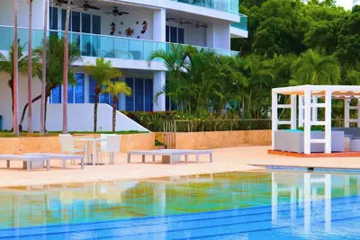 Image de Beachfront Condo w/ Pool & Fast WiFi in Santa