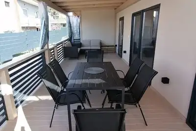 Image de Maison de vacances près de la mer Baie Komornik, Pasman (K-27655)