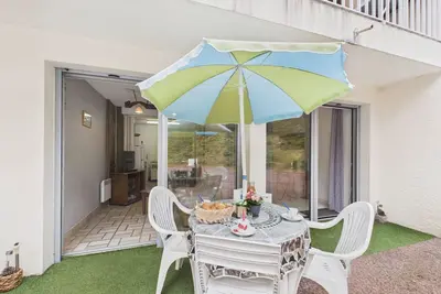 Image de Plage à pied, appart pour 4 avec terrasse