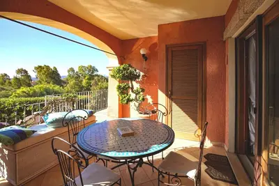 Lighthouse Villa with a private terrace and pool