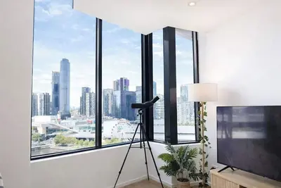 Image de Chic Docklands Stay Panoramic River City Views