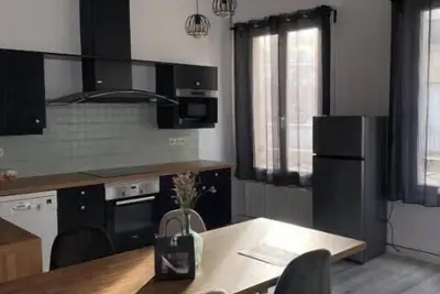 Image de Spacieux appartement T3 de 100 m2 design en plein centre-ville
