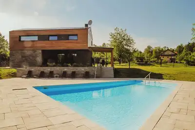 Image de Luxury villa with a 99 m² pool near Rastoke and the Korana River