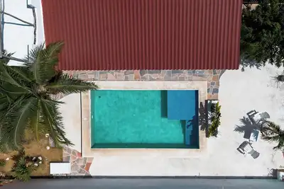 Private Pool + Beach Access + Workspace | 3br Sleeps 6