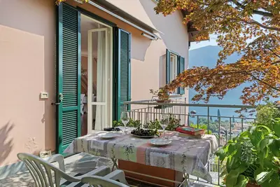 Image de Cottage Antico Ulivo, vue lac de Côme à Bellagio, parking gratuit, climatisation, patio