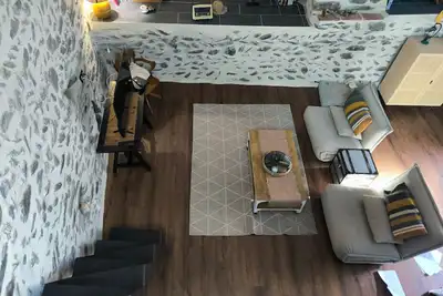 Image de Maison de vacances « Bohemian Chic dans les Remparts » avec terrasse très cosy, sans aucun vis à vis