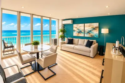 Beachfront Stella Maris Apt on Condado Ave