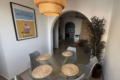 Image de Casa The Bayland avec vue sur mer, plage à 1 km, Wifi et climatisation
