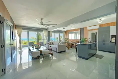 Image de Détendez-vous dans un appartement de 3 chambres en bord de mer avec style à Sosua