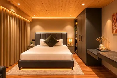 Image de Casa Ami Forest Frame 2-bhk apartment in Mussoorie with stunning mountain views