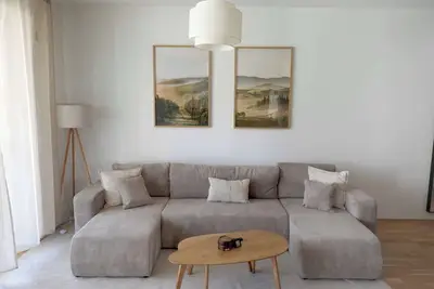 Image de Luxury 4-Room Apt in Boho-Style I Prime Location I Family-Friendly I Terrace I Big Garden I Kitchen I Netflix I Free Parking I 105 m2