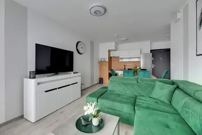 Image de Dwie Motławy 43 with Balcony | Riverside