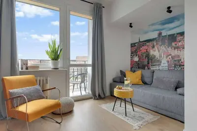 Image de Staromiejskie Retro Apartment | Balcony