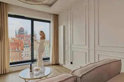 Image de DeoPlaza503A | Best view in Gdansk | Spa | Balcony
