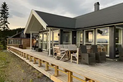 Image de TexasToppen, cabin in Hafjell with sauna