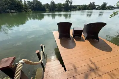 Image de Lake House Ternsche - A Dream Vacation Home with Private Lake Access · in the Münsterland Region