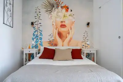 Image de Triplex 4 personnes, centre-ville à 10min à pied
