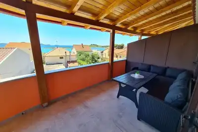 Image de Appartement de deux chambres avec le balcon Pakostane, Biograd (A-27729-d)