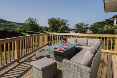 Image de Oakland, pet friendly, with a garden in Tywyn