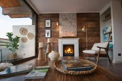 Private Terrace with Wellness Studio & Fireplace