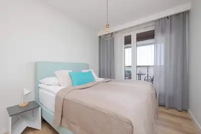 Image de Functional Apartment with Air Conditioning  Parking & Balcony