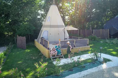 Image de Le tipi luxe à étage