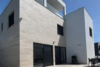 Image de Luxury Villa in Mandre, Croatia, for 6–8 people, with a pool, ocean view, and rooftop terrace