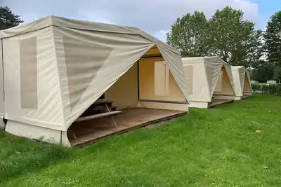 Image de Tente de glamping Cozy Coco Sweet pour 4 personnes