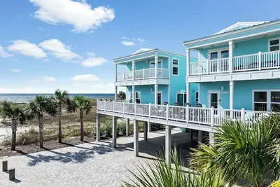 Image de Mariner 1:  BeachFront Duplex Cottage A, Gulf Front Views!