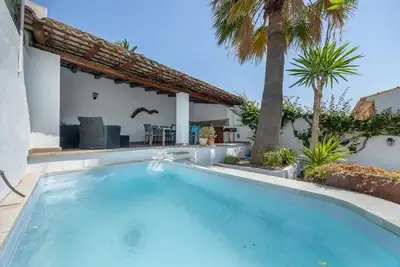Image de Maison de vacances 'Pla Den Cosset' avec piscine privée, Wi-Fi et climatisation